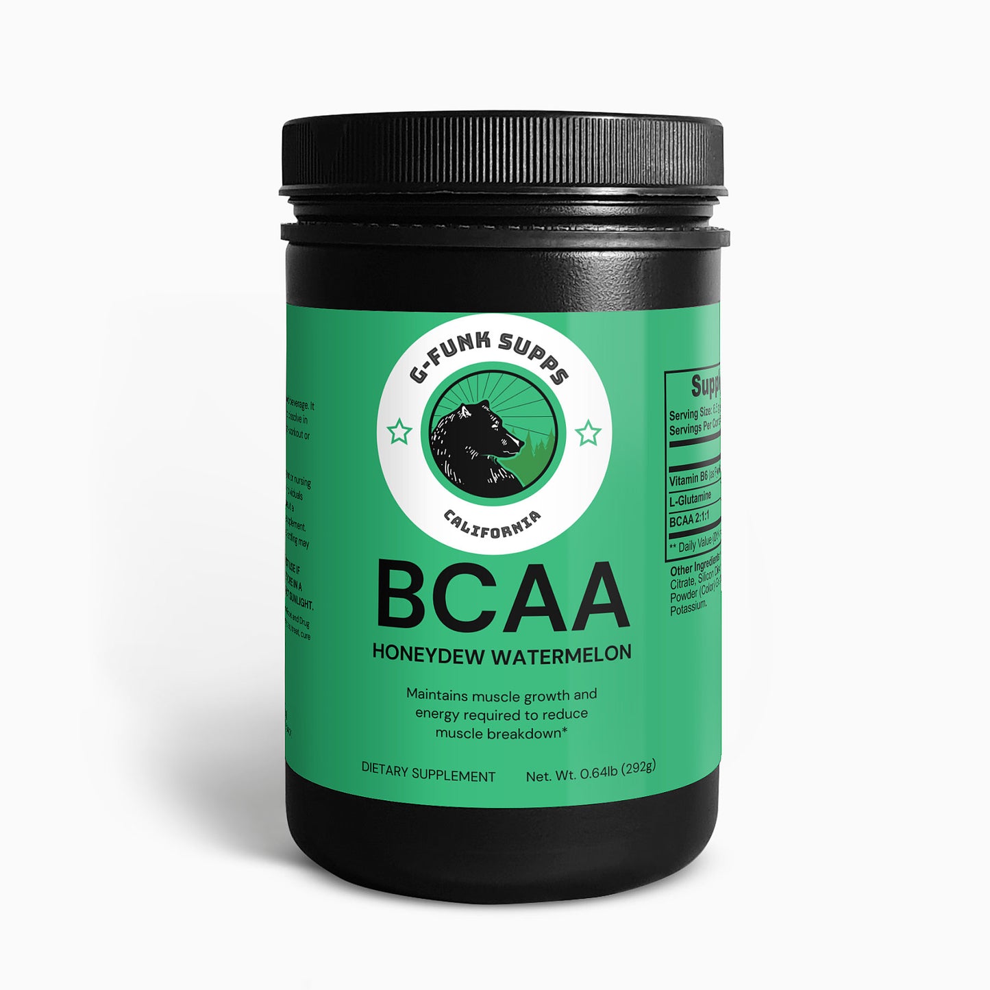 BCAA Post Workout Powder (Honeydew/Watermelon)